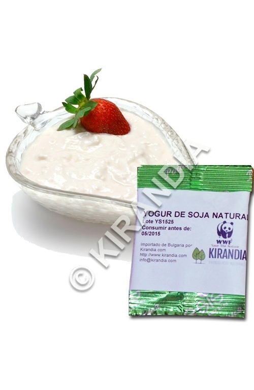 Fermentos Yogur de Soja Natural (1 Sobre) - KIRANDIA - La tienda del  kombucha
