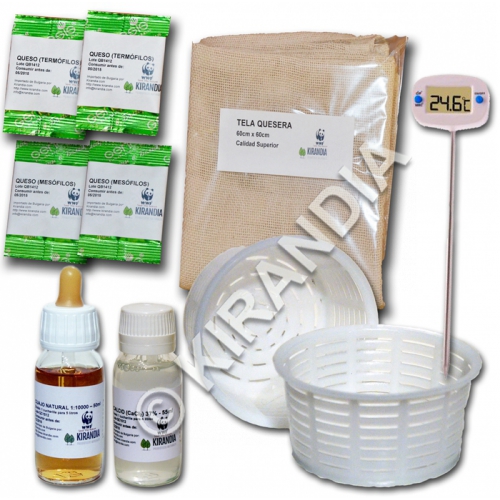 Kit para elaborar queso (estándar)