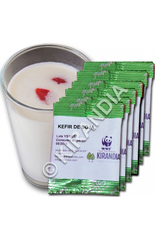 Fermentos para Yogur Bífidus (6 Sobres) - KIRANDIA - La tienda del kombucha