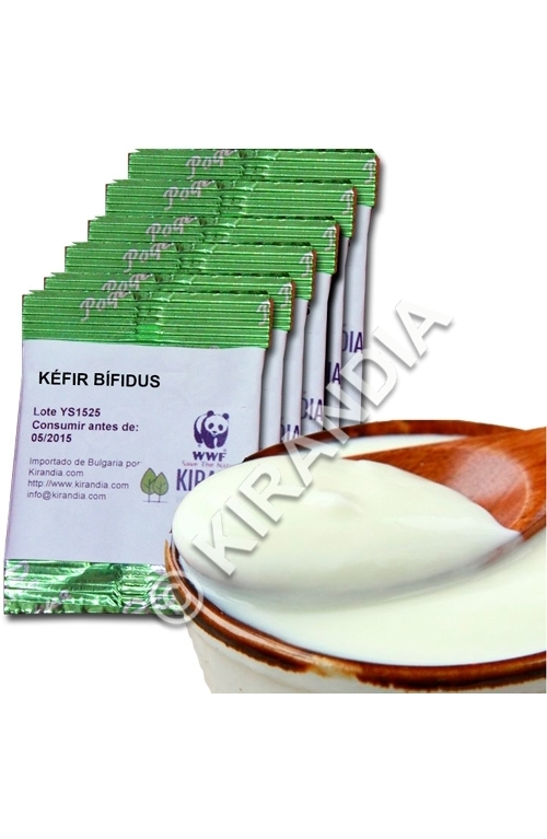 Fermentos Yogur de Soja Natural (6 Sobres) - KIRANDIA - La tienda del  kombucha