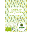 TE VERDE BIO CON PLÁTANO, COCO Y MANZANA