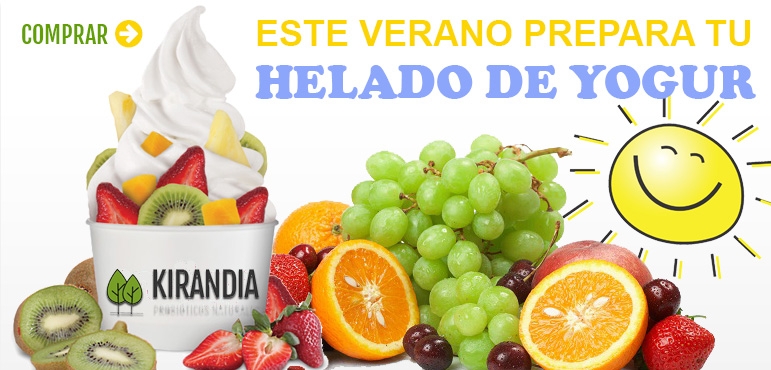 Helado de yogur