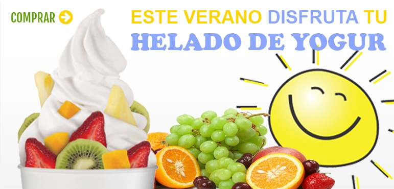Helado de yogur